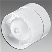 DEN BRAVEN Ventilátor k odvětrání kanalových systémů (VKS) prům. 100mm bílý VE1177